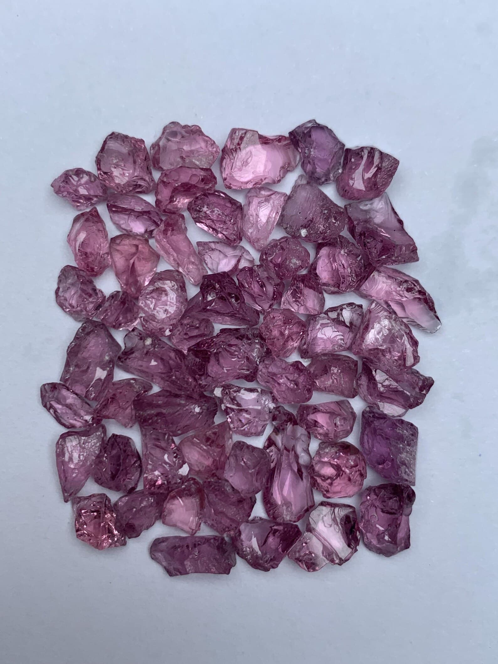 Spinel 44.7ct, natural pink spinel from Pakistan