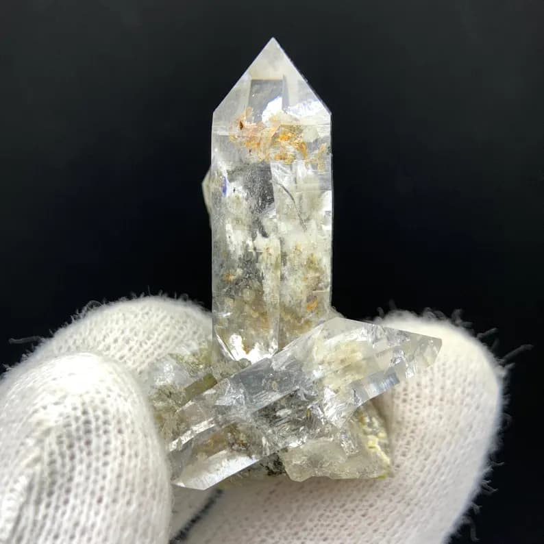 Clear Quartz Mineral Specimen, natural colourless quartz from Pakistan, ,