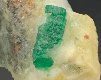Swat Emerald 39.5g Mineral Specimen, natural green emerald from Swat Valley, Pakistan