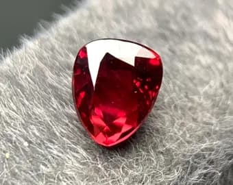 Ruby, representative stone