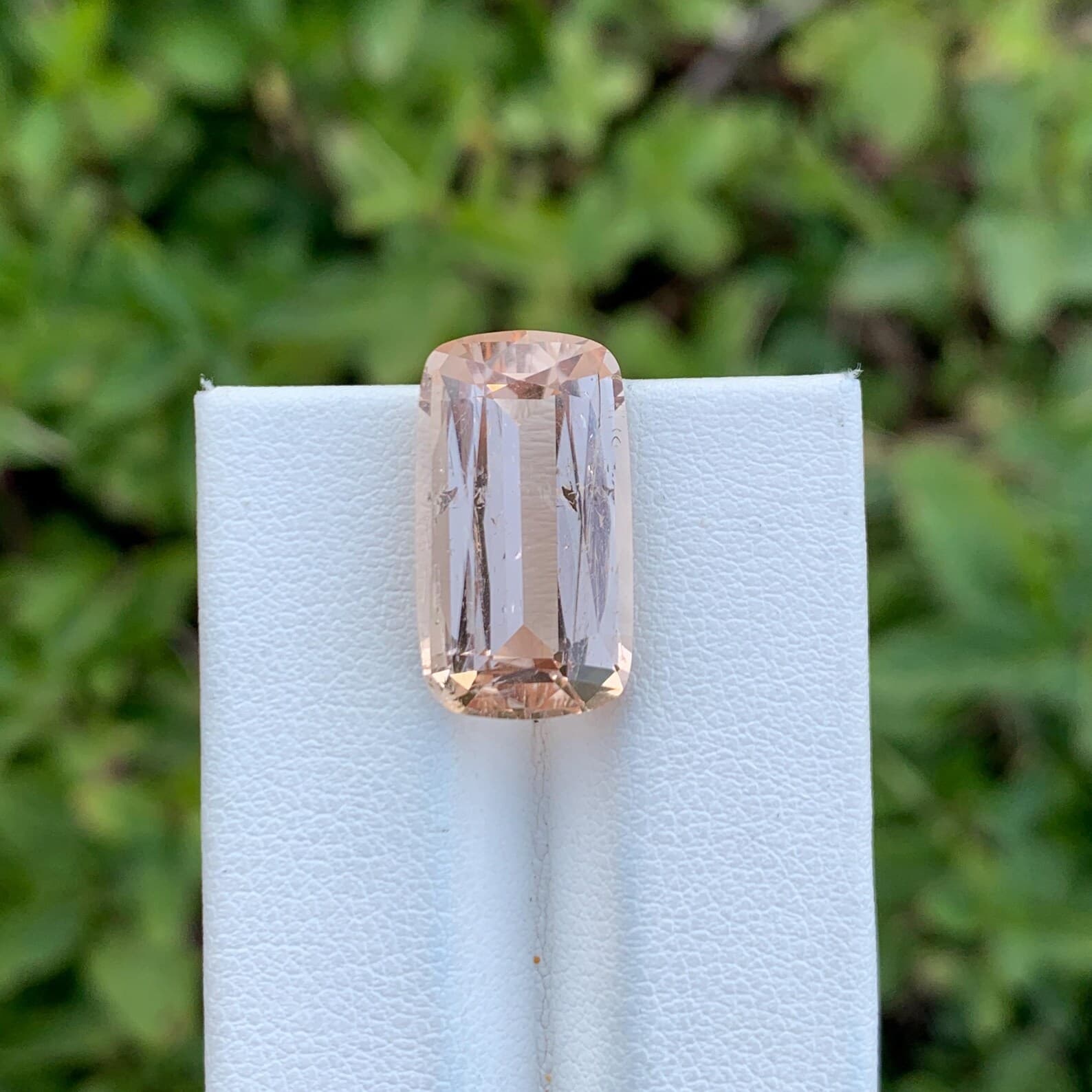 Imperial Topaz 11.55ct Cushion Cut, natural yellow / gold topaz from Pakistan