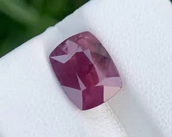 Purple Corundum 3.95ct Cushion Cut