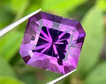 Amethyst 21.7ct Radiant Cut